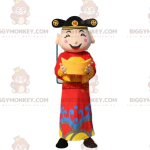 Asian man costume, god of wealth costume - Biggymonkey.com