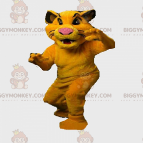 BIGGYMONKEY™ maskotdräkt av Simba, Lejonkungen. Kostym Simba, Nala - Maskoter kända människor - BiggyMonkey.com