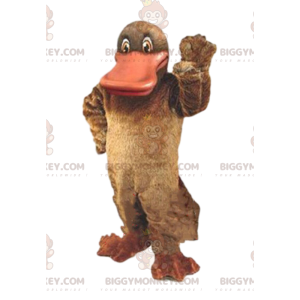 Costume de mascotte BIGGYMONKEY™ d'ornithorynque, costume de