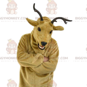 Reindeer BIGGYMONKEY™ mascot costume, caribou costume, reindeer