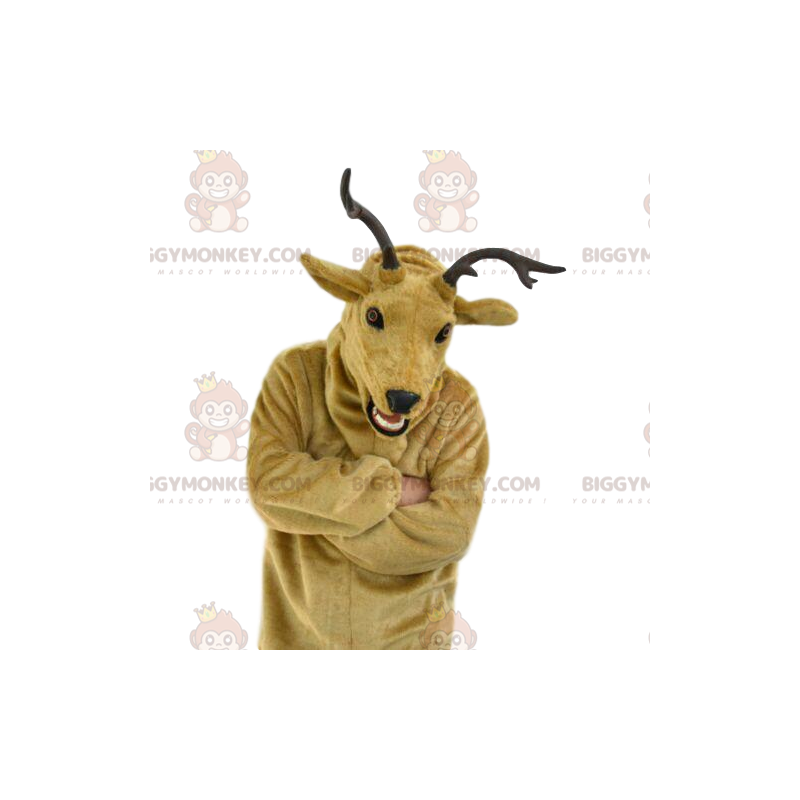Costume de mascotte BIGGYMONKEY™ de renne, costume de caribou Costume de mascotte BIGGYMONKEY™ de renne, costume de caribou