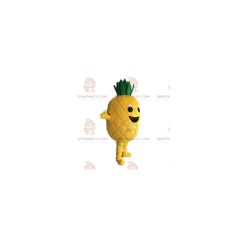 Ananas BIGGYMONKEY™ maskotkostume, frugtkostume, eksotisk fancy