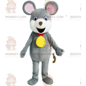 Disfraz de mascota de ratón gris BIGGYMONKEY™, disfraz de