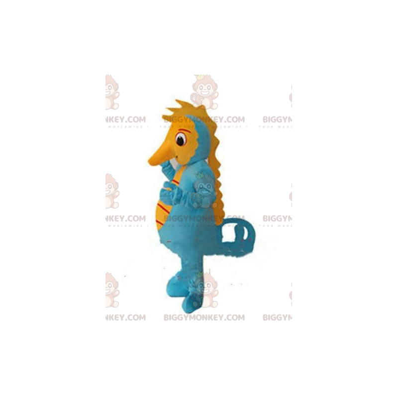 Costume da mascotte cavalluccio marino BIGGYMONKEY™, costume da Costume da mascotte cavalluccio marino BIGGYMONKEY™, costume da
