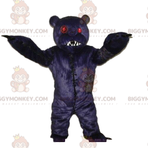 Scary bear BIGGYMONKEY™ mascot costume, horror costume