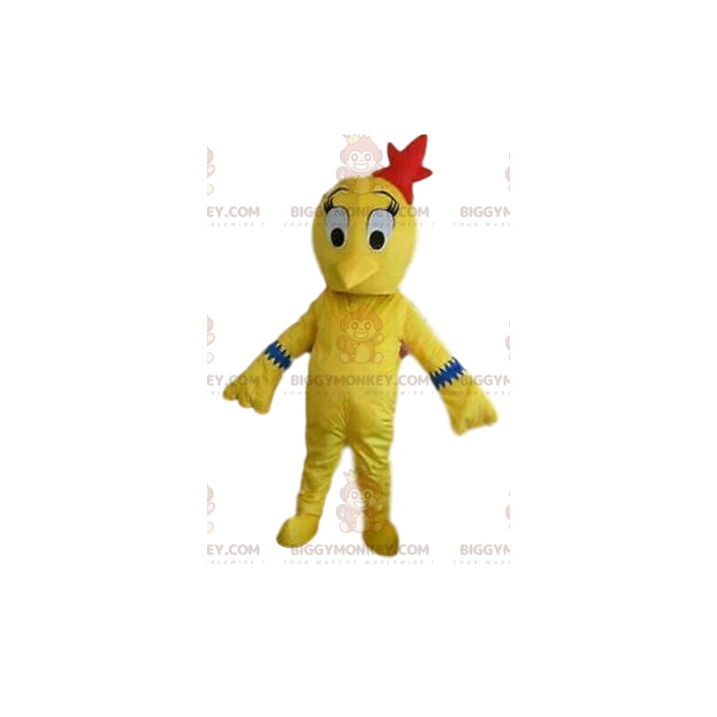 BIGGYMONKEY™ mascot costume of yellow bird, canary costume BIGGYMONKEY™ mascot costume of yellow bird, canary costume