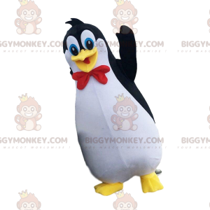 Penguin BIGGYMONKEY™ mascot costume, penguin costume, fleece