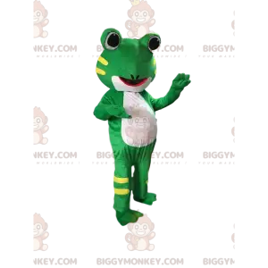 Frog BIGGYMONKEY™ mascot costume, toad costume, giant frog -