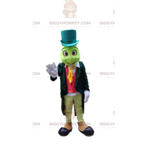Cricket BIGGYMONKEY™ mascot costume, Jiminy Cricket costume -