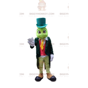 Cricket BIGGYMONKEY™ maskottiasu, Jiminy Cricket -asu - Luokittelemattomat maskotit - BIGGYMONKEY_08501 - BiggyMonkey.com