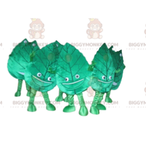 Tree leaf BIGGYMONKEY™ mascot costume, tree costume, nature