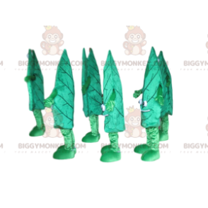 Kostým maskota BIGGYMONKEY™ list stromu, kostým stromu