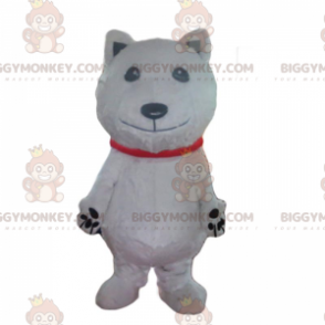 Fantasia de mascote de urso branco BIGGYMONKEY™, fantasia de