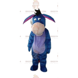 BIGGYMONKEY™ Costume da mascotte Eeyore, asino e fedele amico