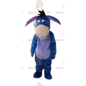 BIGGYMONKEY™ Eeyore, åsna och trogna vän till Nalle Puh maskotdräkt - Maskoter kända människor - BiggyMonkey.com