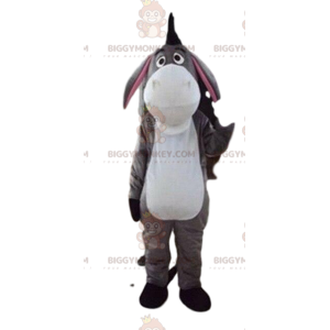 Traje de mascote BIGGYMONKEY™ Bisonho, Burro e Amigo Leal