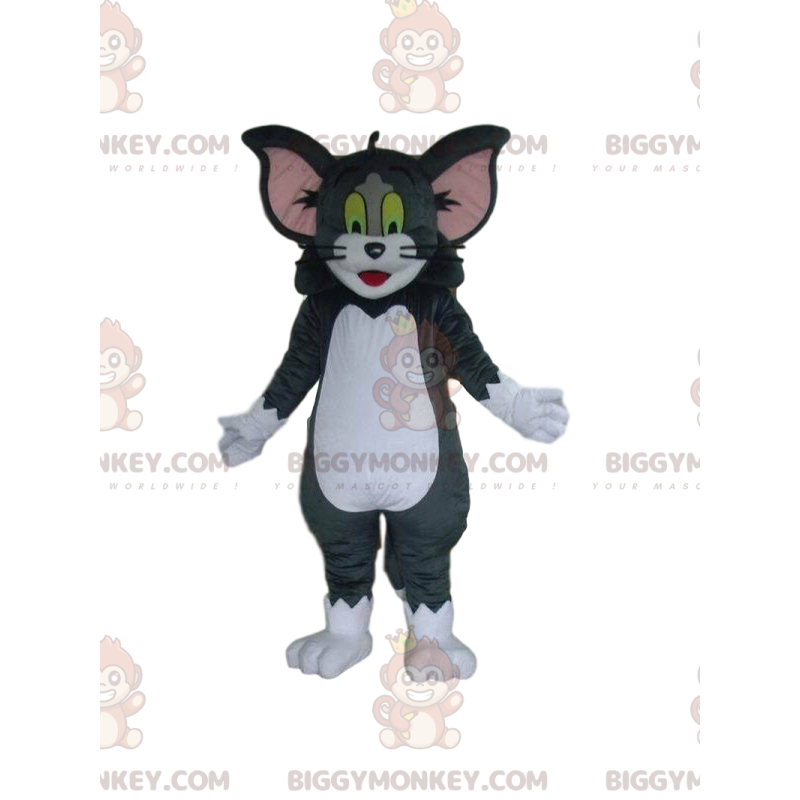 Fato de mascote BIGGYMONKEY™ do gato famoso de Tom e Jerry – Fato de mascote BIGGYMONKEY™ do gato famoso de Tom e Jerry –