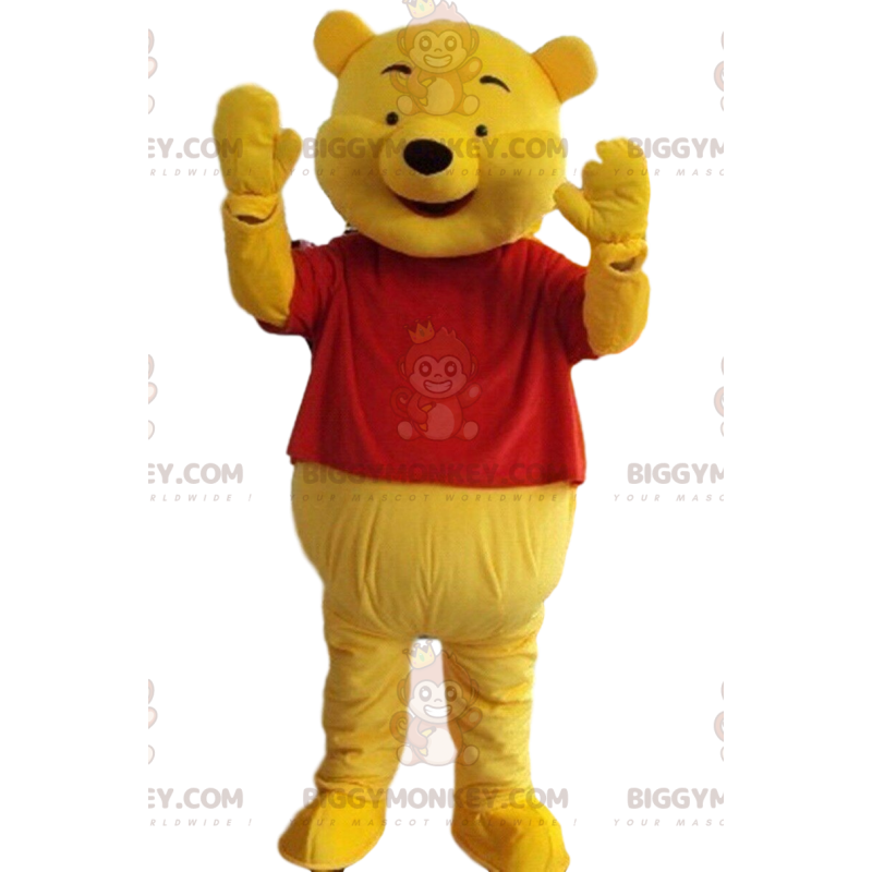 Costume de mascotte BIGGYMONKEY™ de Winnie l'ourson, costume