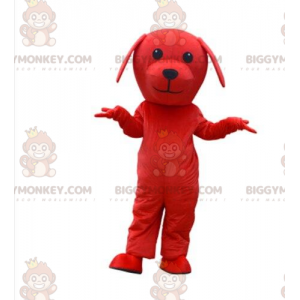 Disfraz de mascota de perro rojo BIGGYMONKEY™, disfraz de
