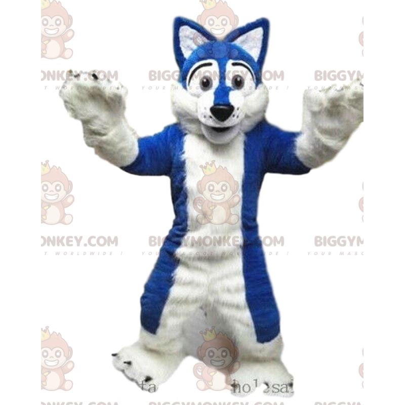 BIGGYMONKEY™ costume da mascotte di cane husky, costume da BIGGYMONKEY™ costume da mascotte di cane husky, costume da