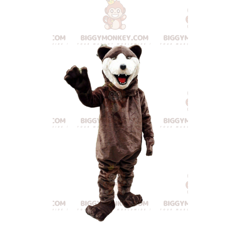 Costume da mascotte Bear BIGGYMONKEY™, costume da orso bruno Costume da mascotte Bear BIGGYMONKEY™, costume da orso bruno