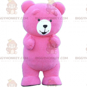 Costume da mascotte Big Pink Teddy BIGGYMONKEY™, costume da