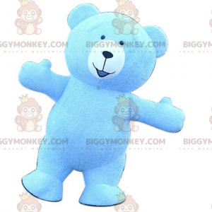 Fantasia de mascote Big Blue Teddy BIGGYMONKEY™, Fantasia de