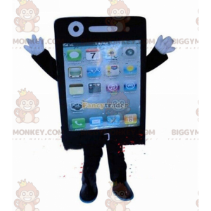Smartphone BIGGYMONKEY™ mascot costume, cell phone costume -