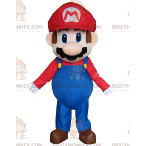 Costume de mascotte BIGGYMONKEY™ de Mario, plombier de jeux