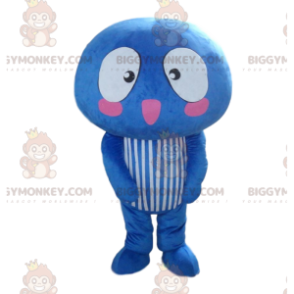  Jätteblå svamp BIGGYMONKEY™ maskotdräkt, svampdräkt - Grönsaksmaskot - BIGGYMONKEY_08607 - BiggyMonkey.com