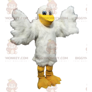 Pelikan BIGGYMONKEY™ kostium maskotki, kostium mewy, mewa -