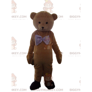 Disfraz de mascota de oso de peluche marrón BIGGYMONKEY™