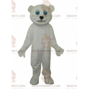 Isbjørn BIGGYMONKEY™ maskotkostume, Polar Teddy BIGGYMONKEY™ maskotkostume - Bjørn maskot - BIGGYMONKEY_08625 - BiggyMonkey.com