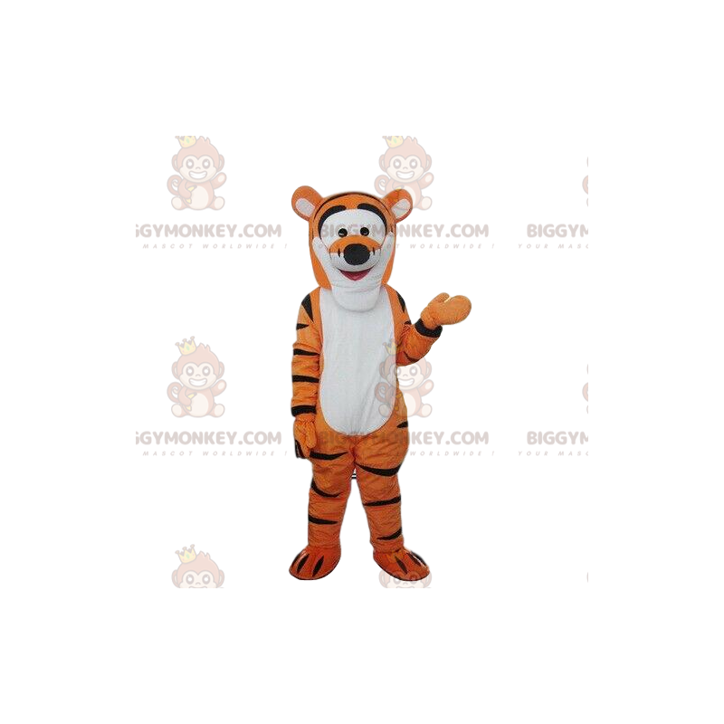 Disfraz de mascota BIGGYMONKEY™ de Tigger, el famoso tigre Disfraz de mascota BIGGYMONKEY™ de Tigger, el famoso tigre