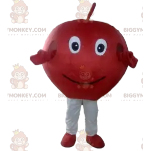 Traje de mascota Red Apple BIGGYMONKEY™, Traje de cereza roja