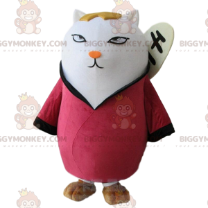 Big Cat BIGGYMONKEY™ maskotdräkt i traditionell asiatisk