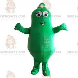 Barbalala BIGGYMONKEY™ mascottekostuum, groene stripfiguur