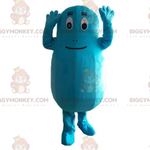 Disfraz de mascota BIGGYMONKEY™ de Barbibul, personaje azul de