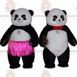 BIGGYMONKEY™s pandamaskot, pandakostymer, asiatiske dyr - Pandas-maskot - BIGGYMONKEY_08648 - BiggyMonkey.com