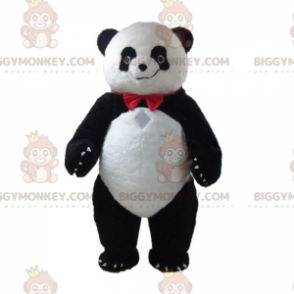  BIGGYMONKEY™ costume da mascotte di panda bianco e nero, costume da orso asiatico - Orso mascotte - BiggyMonkey.com