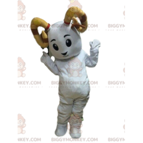 Får BIGGYMONKEY™ maskot kostume, gede kostume, får fancy kjole