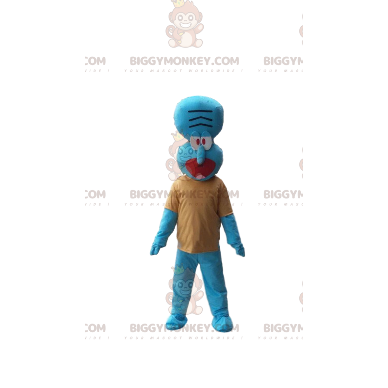Disfraz de mascota BIGGYMONKEY™ de Carlo Tentacle, famoso