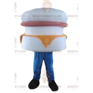 Στολή μασκότ Burger BIGGYMONKEY™, κοστούμι γρήγορου φαγητού