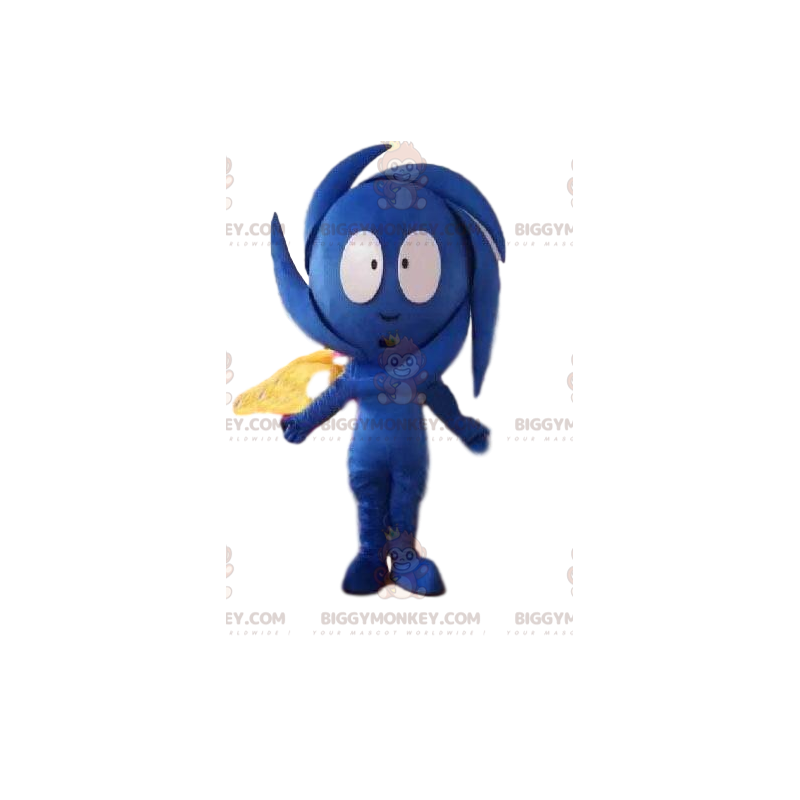Sneeuwman BIGGYMONKEY™-mascottekostuum, tornadokostuum, weer - Sneeuwman BIGGYMONKEY™-mascottekostuum, tornadokostuum, weer -