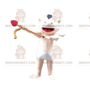 Kostým maskota Cupid BIGGYMONKEY™, kostým anděla, miminko s