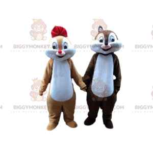 BIGGYMONKEY™s mascot of Tic and Tac, famous cartoon squirrels –