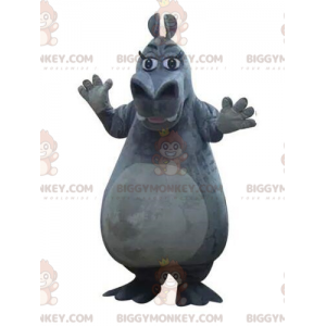 Costume de mascotte BIGGYMONKEY™ de Gloria, hippopotame du film