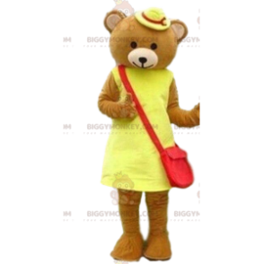 Nalle BIGGYMONKEY™ maskottiasu, naaraskarhuasu, naisen BIGGYMONKEY™ maskottiasu - Karhun maskotti - BiggyMonkey.com