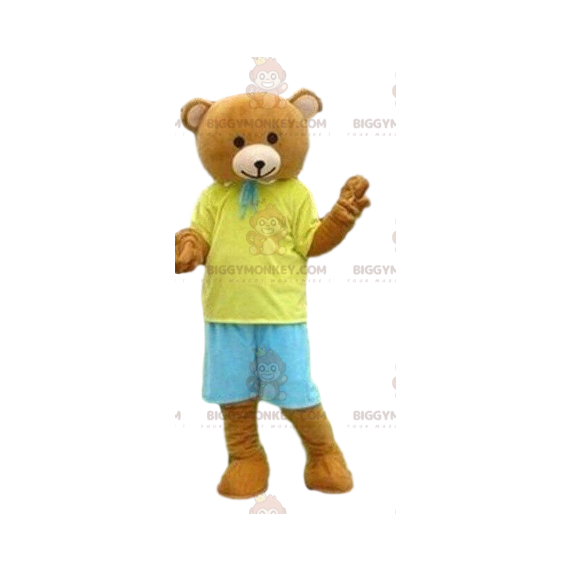 Traje de mascota de oso BIGGYMONKEY™, traje de oso de peluche Traje de mascota de oso BIGGYMONKEY™, traje de oso de peluche