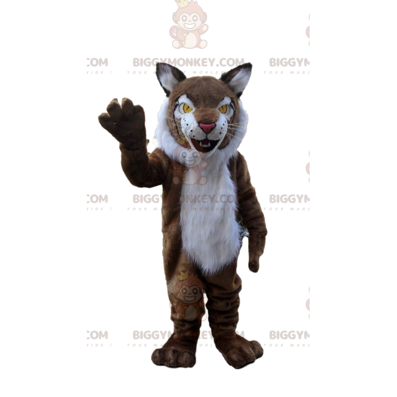 Wildcat BIGGYMONKEY™ mascot costume, cougar costume, tiger